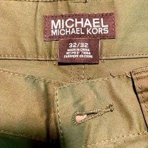 Michael Kora forest green chino / khaki